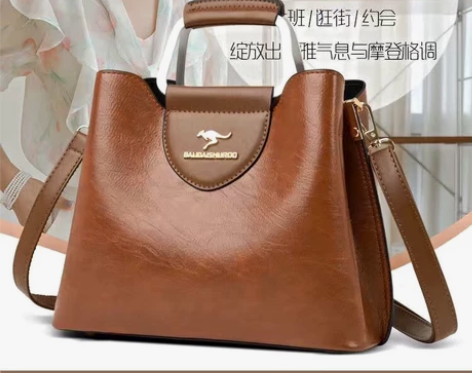 捡漏袋鼠包包女单肩包软皮大容量手提包女夏2...