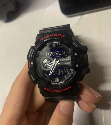 卡西欧GA-400HR低价出 万达店购买/...