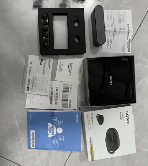 索尼 WF-1000X 降噪豆 包装完整 ...