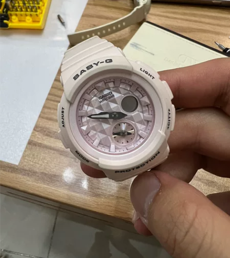 卡西欧baby-g 粉色，还是很可爱的??...