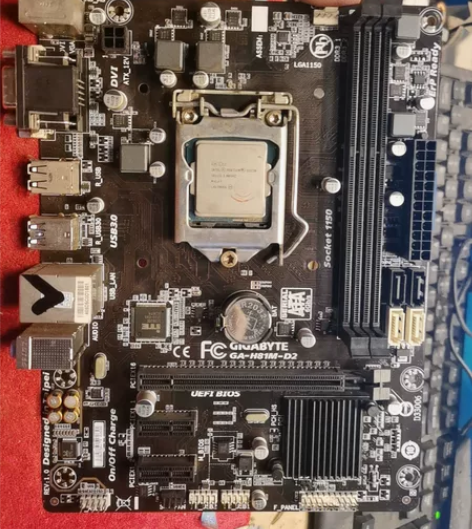 技嘉GA-H81M-D2主板， 拆机主板已...