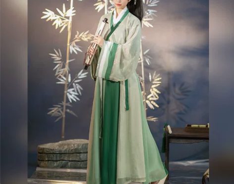 ?夕瑶赋原创正品年年联名款白菜全套晋制齐腰...