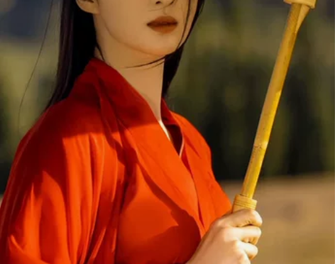 神明少女原创风古装魏晋风汉服女酷帅侠客汉服...