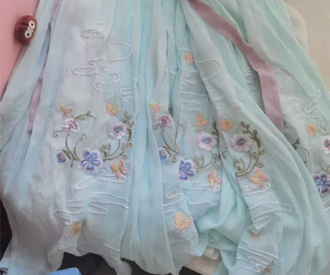 刺绣汉服 仙楚姬实体店买的试穿过一次收藏的...