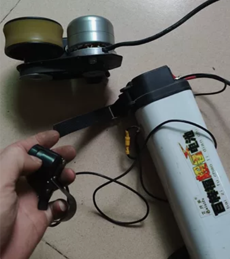 自行车DIY助力改装配件电池，驱动，电机，...