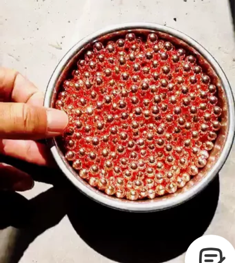 国标镀铜弹弓钢珠2.9公斤全新弹道清晰电镀...