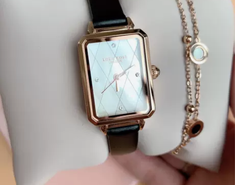 正品Lola Rose手表女ins风轻奢女...