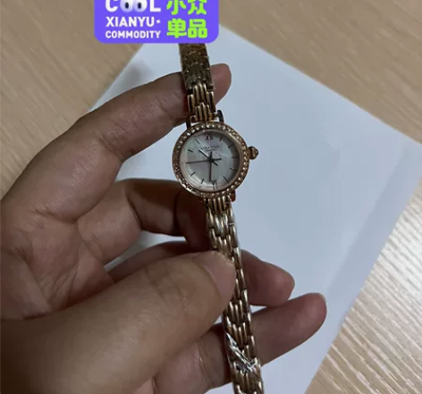 lola白贝母小金表rose时尚简约气质手...