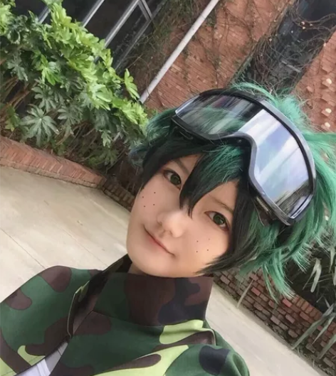 我的英雄学院 绿谷出久迷彩 迷彩服 小英雄...