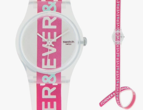 出swatch亘古永恒,长表带,全新微瑕(...