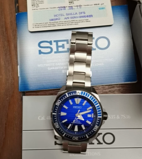 精工机械手表  99新  未佩戴过   日...