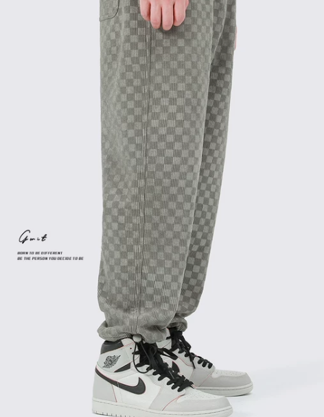 裤子长裤GWIT 420g奥粒绒棋盘格 冬...