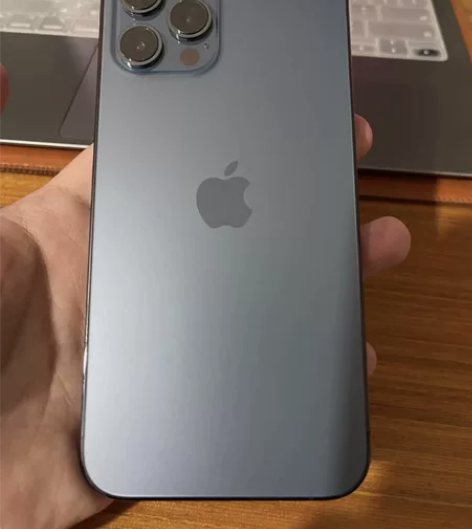 自用99新苹果12ProMax256本人比...