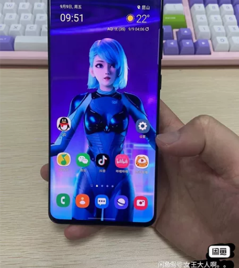 三星s20u 韩版 12＋256g，黑色版...