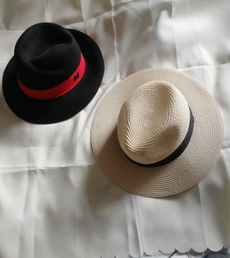 帽子两顶，打包出。westlink羊毛礼帽...