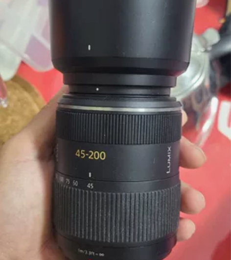 个人出闲置日本原装松下长焦45-200镜头...
