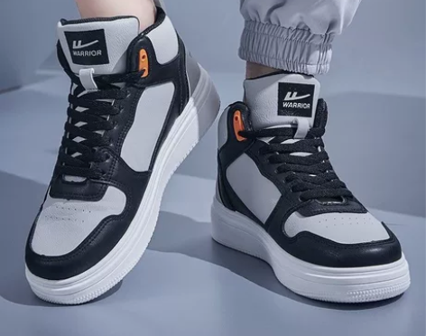 回力男鞋高帮鞋男2022年秋冬季新款休闲鞋...