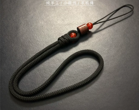 手机挂绳手腕手机手工编织够结实!