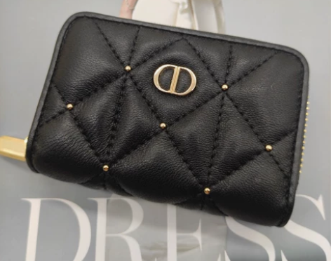 2022新款钱包女士大牌菱格卡包福利款直播...