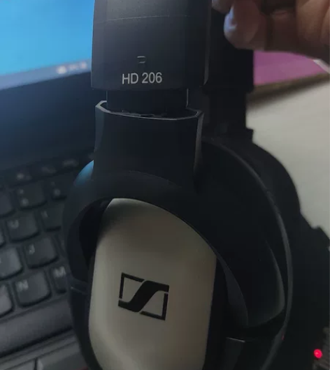 森海塞尔hd206监听耳机，使用次数很少，...