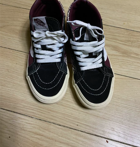 万斯VANS鸳鸯中帮鞋   8新吧  图片...