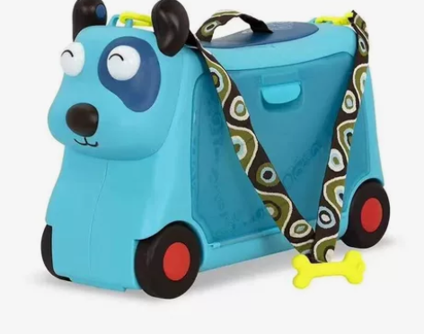 比乐猎犬行李箱  暑假旅行 准备一个属于宝...