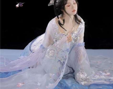 甄姬魏晋南北朝大袖襦女 重工刺绣改良汉服 ...