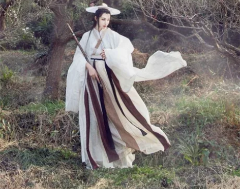 司南阁汉服 魏晋风 古风 齐腰襦裙侠客套装...