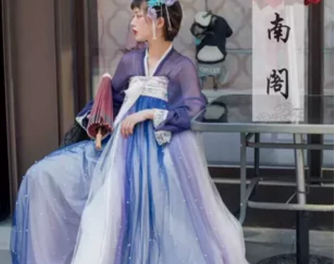 正品司南阁汉服星辰 齐胸襦裙 美的无法形容...