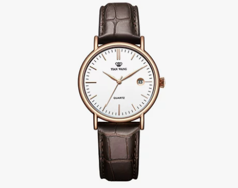 天王正品时尚潮流腕表男女情侣手表皮带简约休...