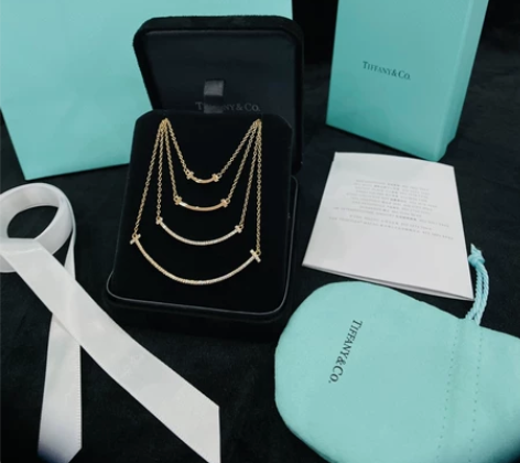 Tiffany蒂夫尼 笑脸项链 全新！全新...