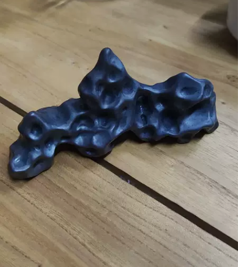 笔架 毛笔架  茶道茶夹架 太湖石造型 陶...