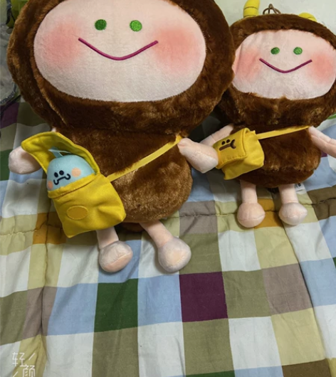 全新未使用 小怪兽摩卡（小书包里面的小玩偶...