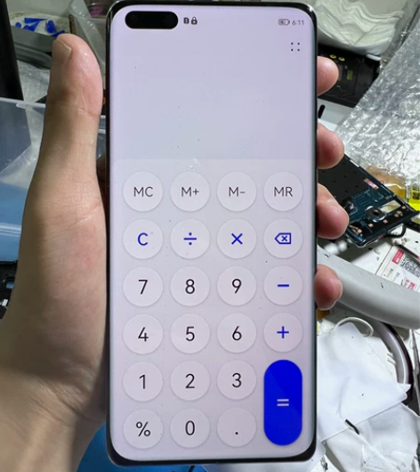 华为p40p屏幕总成 京东方版本 显示正常...