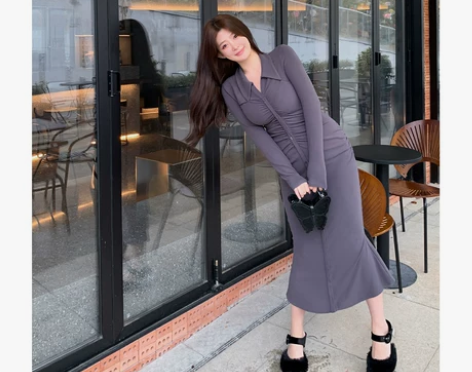 啊啊牛逼裙2.0长款!众望所归周白子连衣裙...