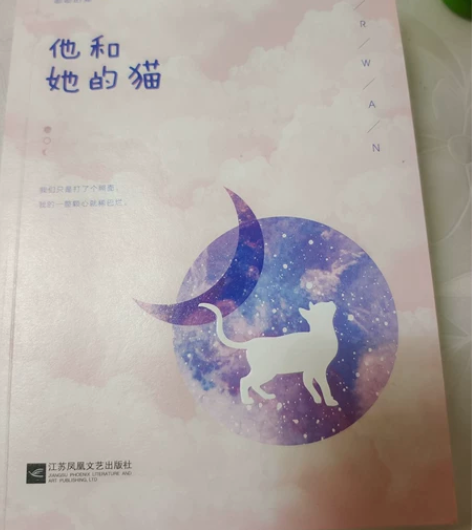 《他和她的猫》青春文学小说 附赠小信封 感...