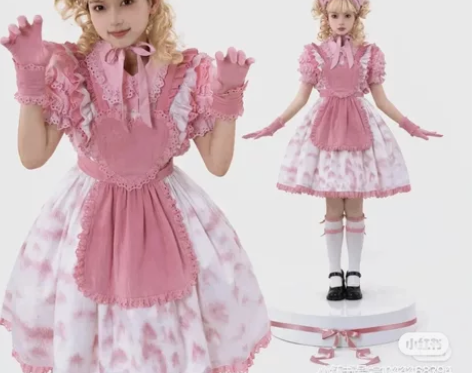 标价秒收虎斑猫粉背带set m码！ 感兴趣...