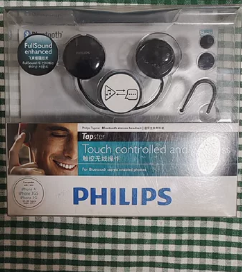 全新正品 未拆封 飞利浦触控蓝牙耳机 公司...