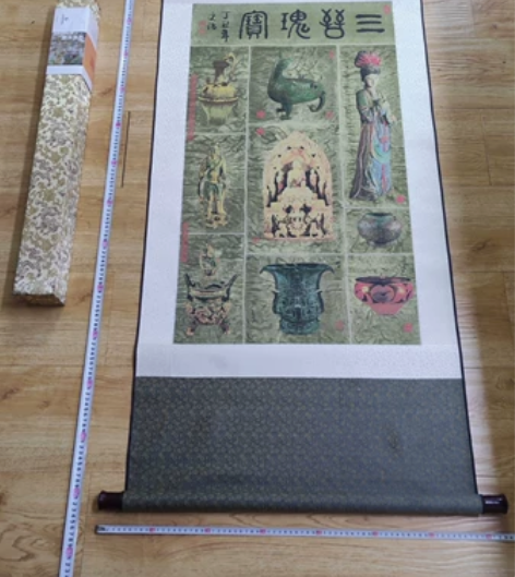 丝绸之路，丝绸工艺画，尺寸图片上都有，自行...