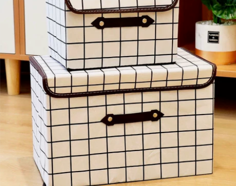 收纳箱收纳盒布艺可折叠学生宿舍收纳整理箱 ...