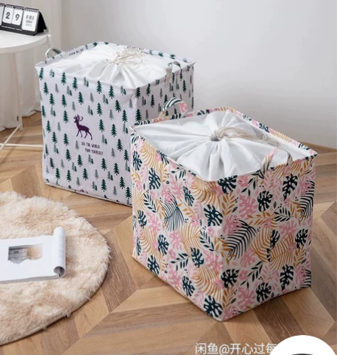 衣服收纳布艺收纳箱整理袋子大号家用被子储物...