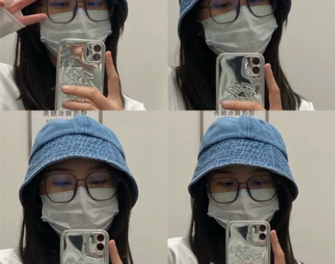 超日系~牛仔渔夫帽小头防晒素颜瓜皮帽情侣春...