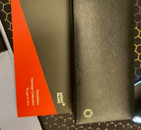 万宝龙钢笔 黑蜘蛛99新 117846型号...