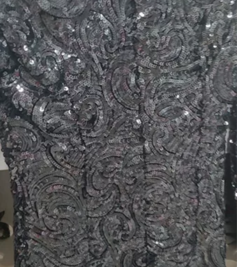 女士珠片薄纱迷你连衣裙 感兴趣的话点“我想...