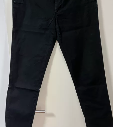 法国鳄鱼Lacoste正品男修身休闲裤黑色...