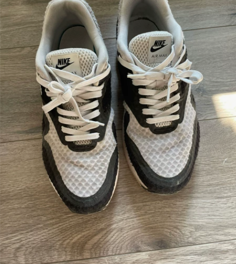 nike耐克air max 黑白透气气垫男...