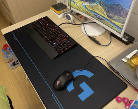 【原价49】罗技鼠标垫超大号游戏电竞办公电...