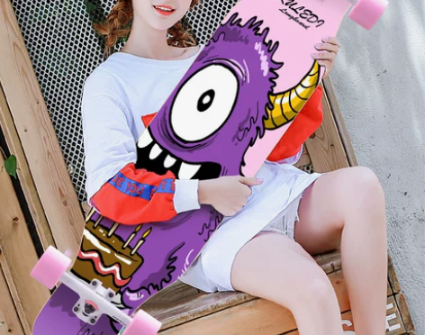 弘鹰专业滑板长板初学者成人青少年刷街韩国男...