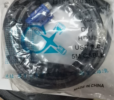 VGA线电脑显示器连接线显示屏视频线台式机...