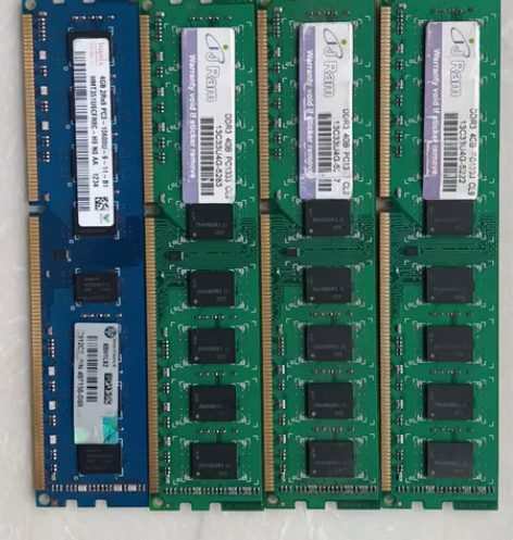 四条4GDDR3内存条 频率1333三条镁...
